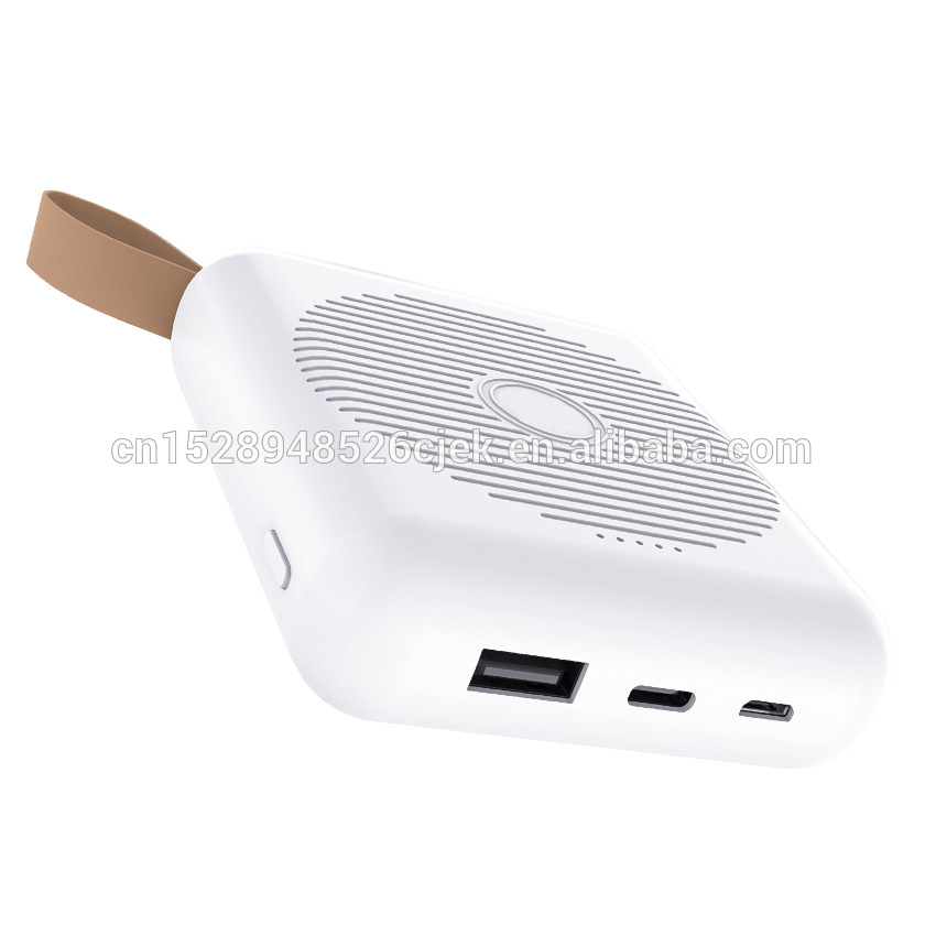 Mini Ultra-thin Fast Charge Type c / Micro Charge Wireless Charger Power Bank 10000mAh